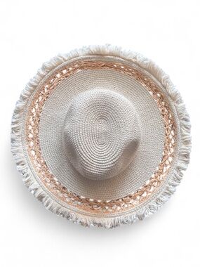 bp Fringe Straw Sun Hat